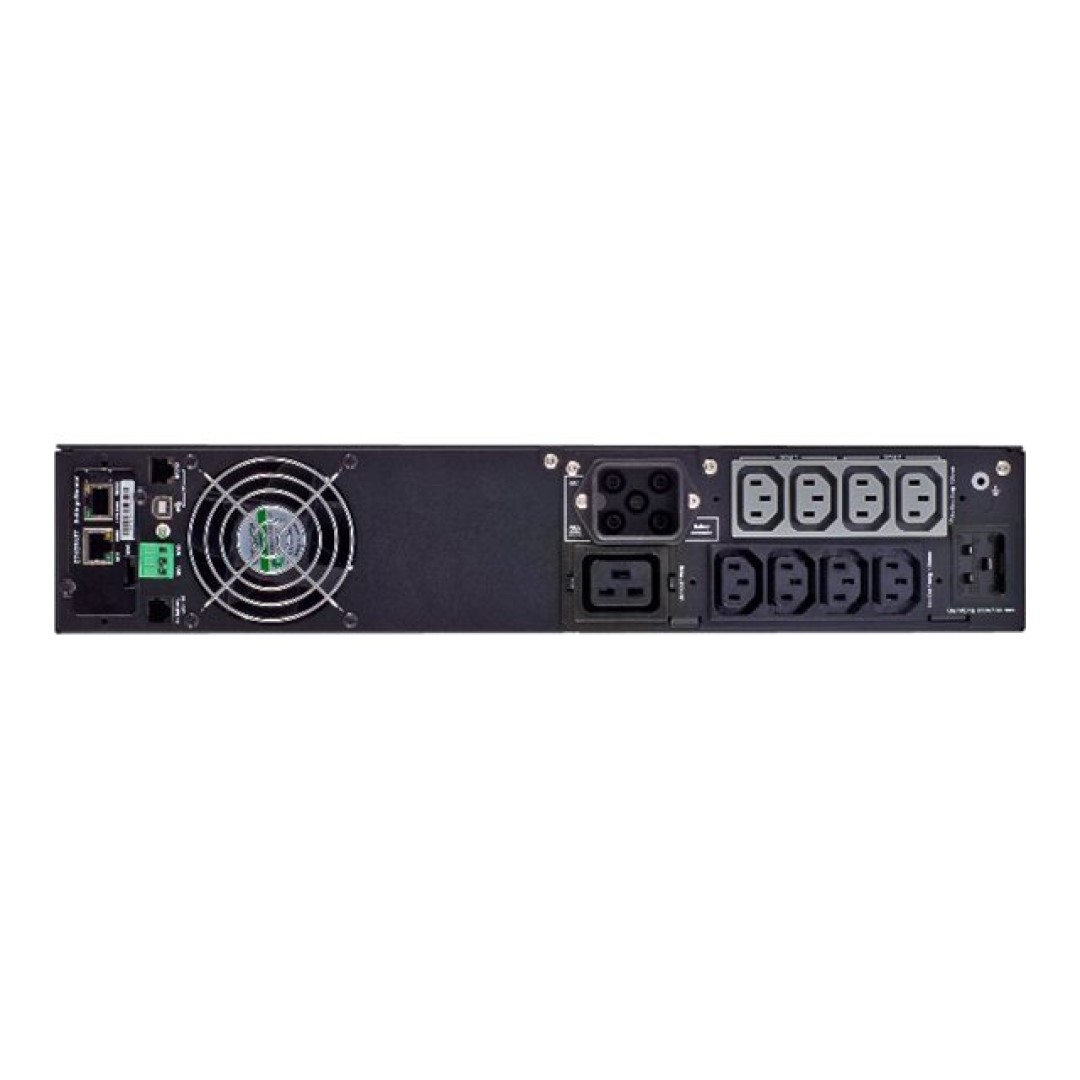 Eaton 5PX UPS, 2200VA, 1.98kW, 230V, Input: C20, Outputs: (8) C13, (1) C19, 2U Rack/Tower