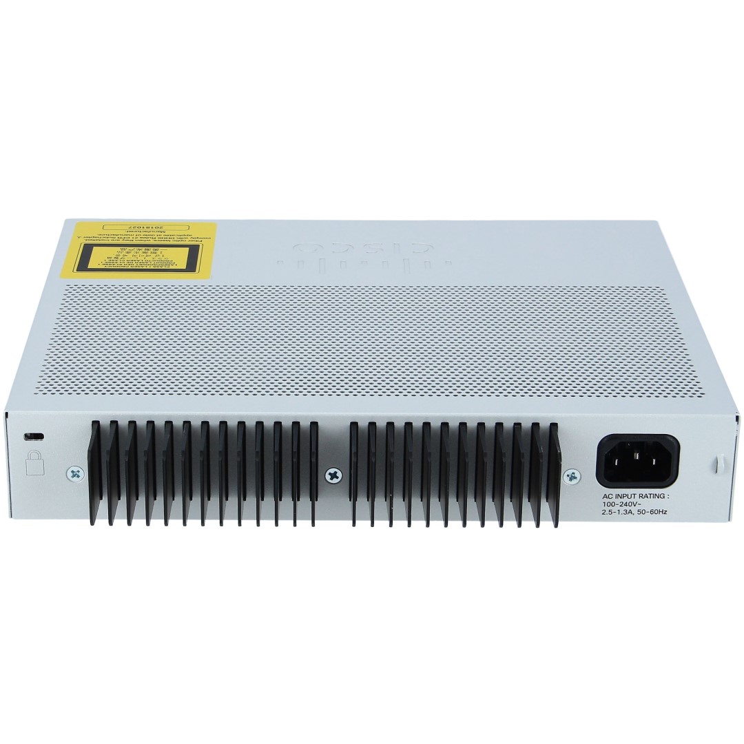 Cisco Catalyst 2960-L 8 port 10/100/1000 Ethernet PoE+ ports, 2 x 1G SFP Switch
