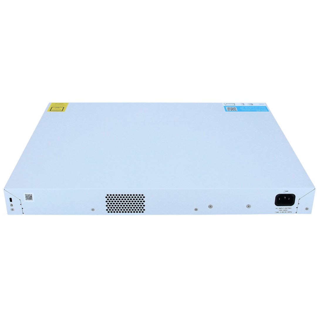 Cisco Business 350 Series Managed 48-Port 10/100/1000 PoE+ with 740W power budget & 4 Gigabit SFP, PA EU, Switch