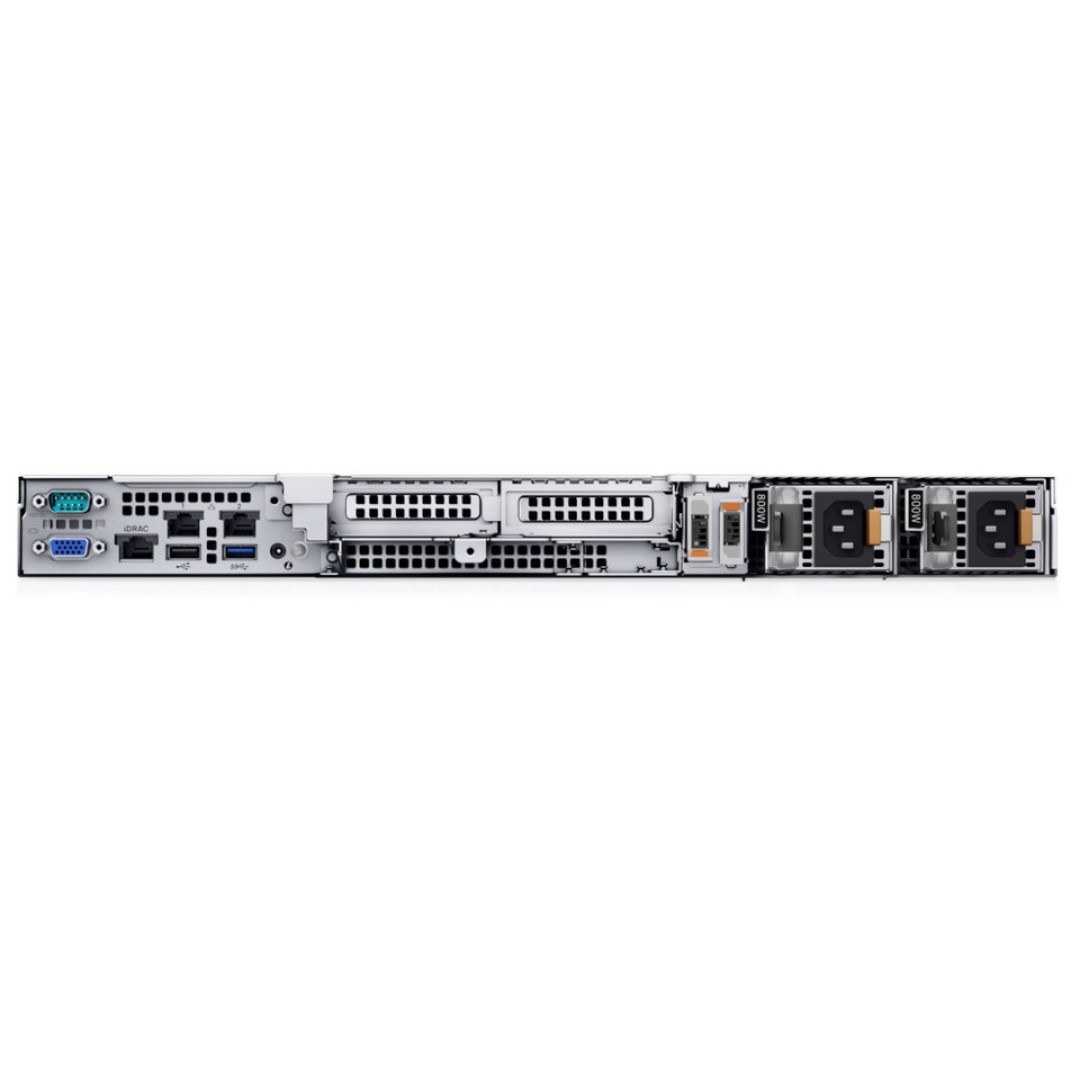Dell PowerEdge R350, 4 LFF Drive Bays, CTO 1U; iDRAC-9 (Enterprise), 2 x PCIe LP