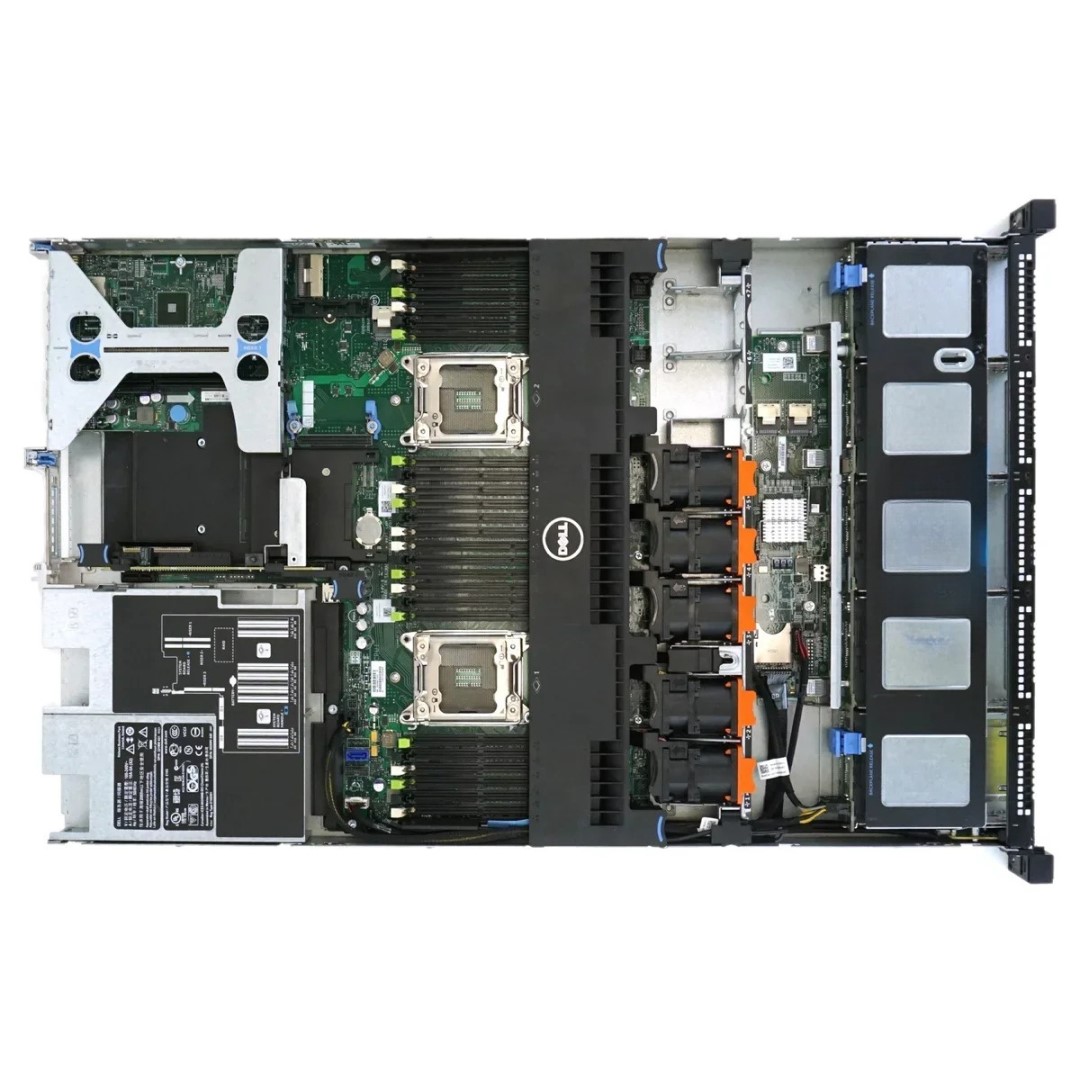 Dell PowerEdge R620, 8 SFF Drive Bays, CTO 1U; PERC S110 (SW RAID); Broadcom 5720 4x1GbE rNDC; iDRAC-7 (Enterprise)