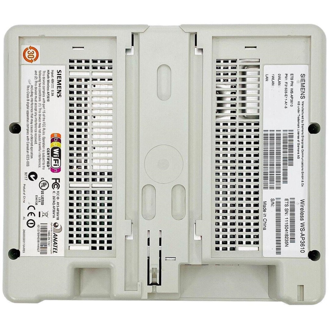 Enterasys AP3610 Wireless Access Point, Dual Radio 802.11a/b/g/n indoor access point with six internal dual-band omnidirectional antennas