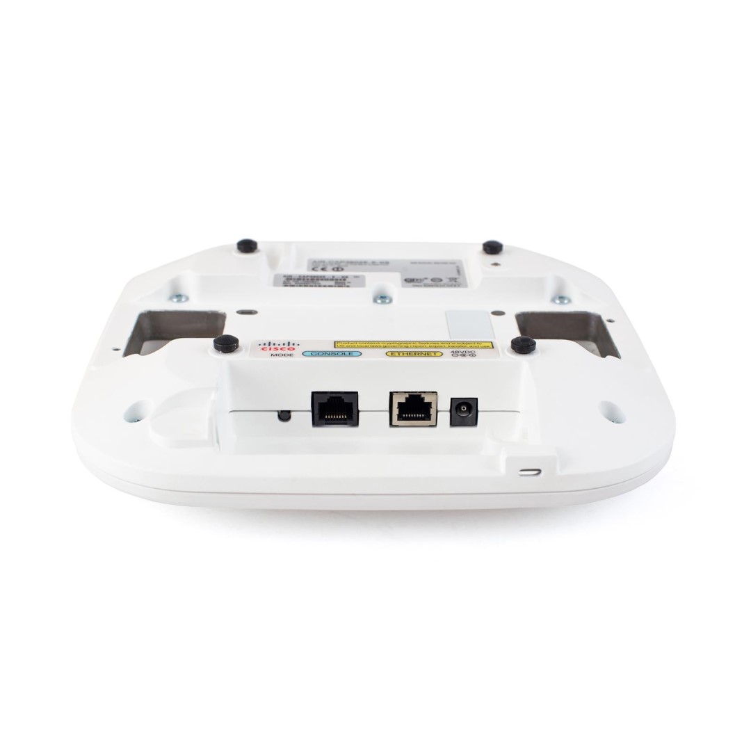 Cisco Aironet 3602E Access Point, Dual-band Controller-based, 802.11a/g/n w/CleanAir; External Antennas; S Regulatory Domain