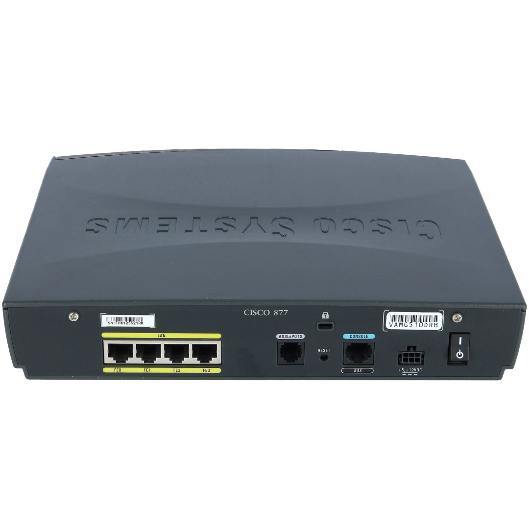 Cisco 877 Security Bundle with Advanced IP Services