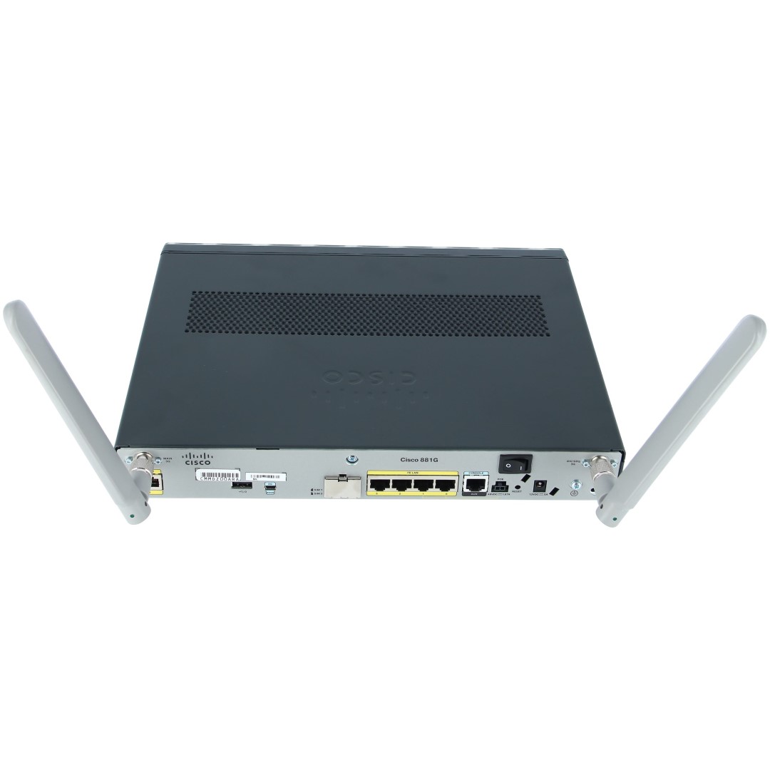 Cisco 881G ISR Secure Router with WAN FE and Embedded 3.5G HSPA with SMS/GPS