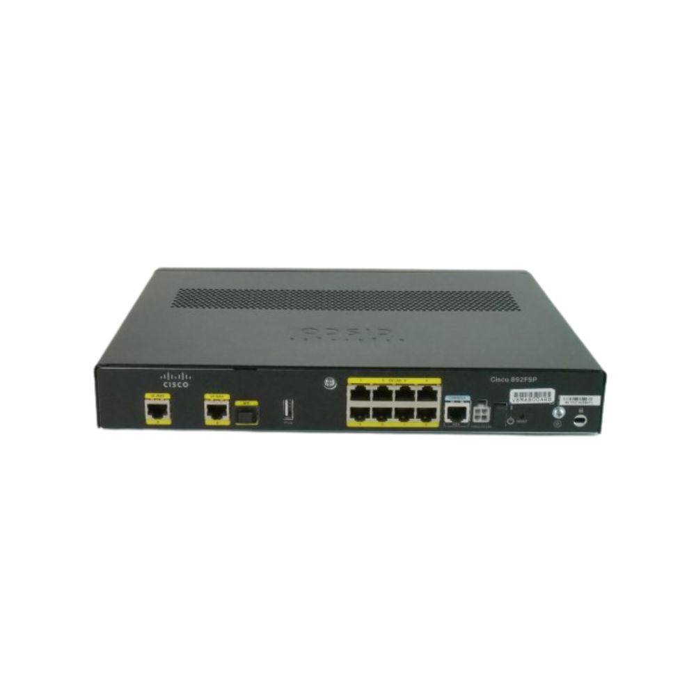 Cisco 892FSP ISR Gigabit Ethernet security router with SFP