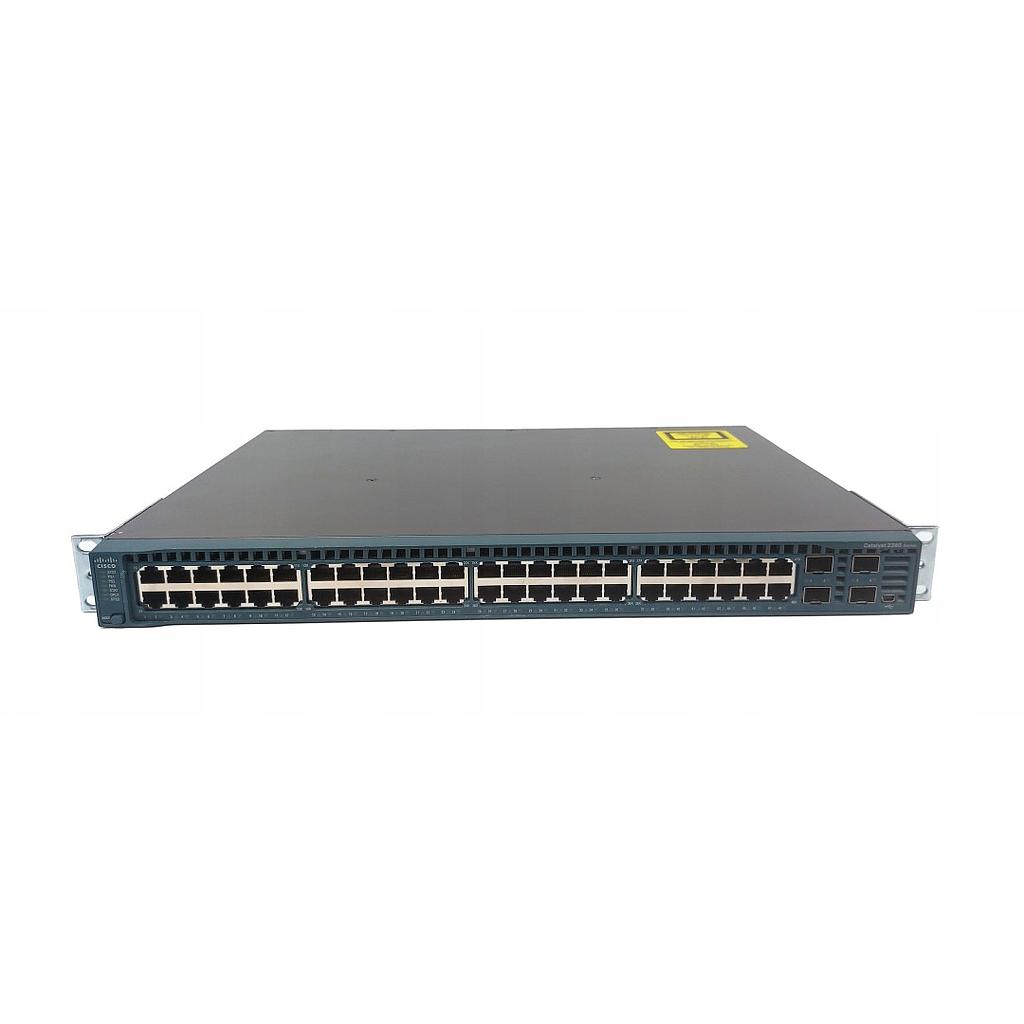 Cisco Catalyst 2360 48 10/100/1000 Ethernet ports, 4 x 10G SFP+ uplink ports, LAN Lite Software