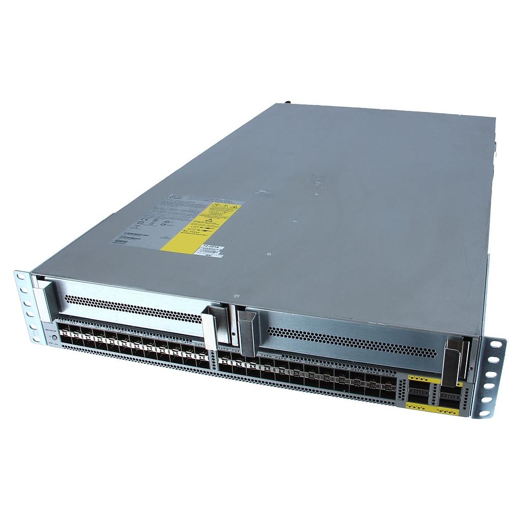Cisco Nexus 56128P 2RU, 48x 10-Gbps SFP+, 4 x 40G QSFP+ Fixed Ports (Base), choice of airflow