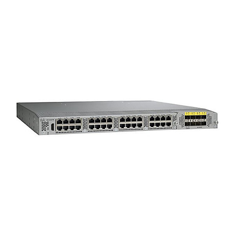 Cisco Nexus 2232PP Series 10GE Fabric Extender, 2 AC PS, 1 Fan Module (Standard Airflow/port side exhaust), 32x1/10GE (req SFP/SFP+) + 8x10GE (req SFP+)