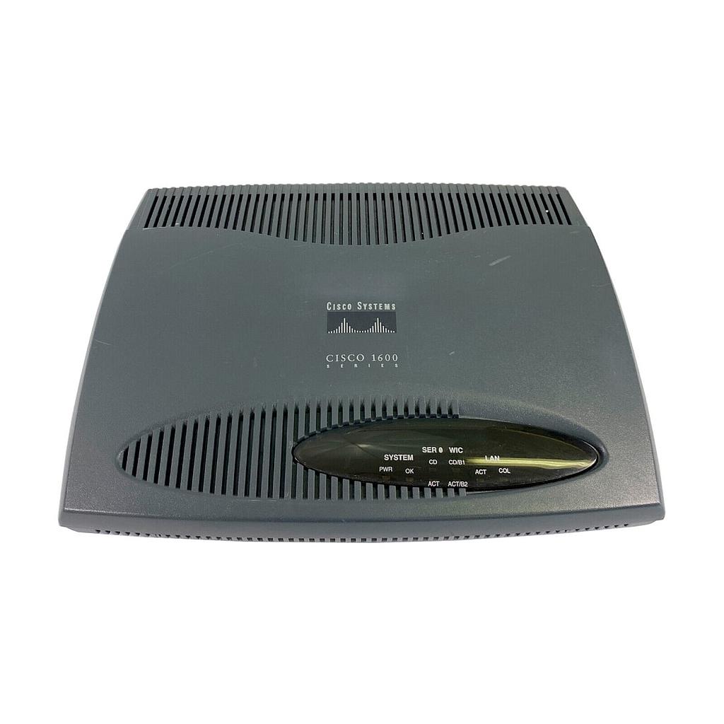 Cisco 1601-R Modular Router, 4MB Flash & 8MB DRAM
