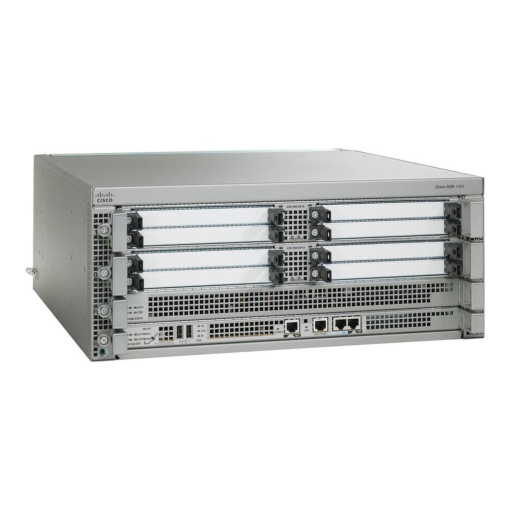 Cisco ASR1004 Chassis, Dual P/S